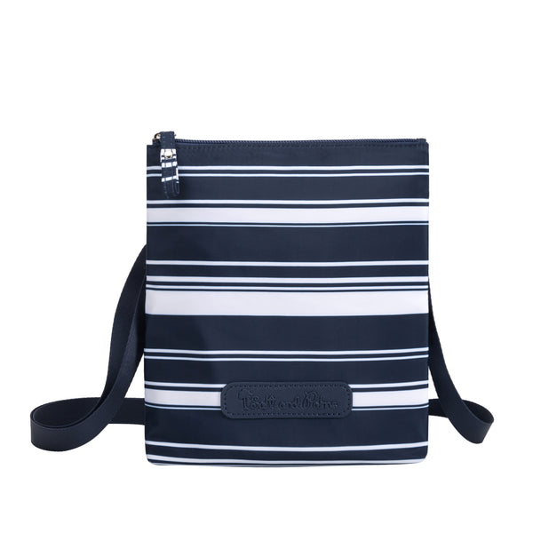 Navy Stripe Crossbody - Main Image