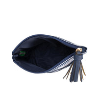 Navy Stripe Cosmetic Pouch