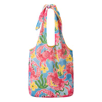 Crab Reversible Tie Knot Tote